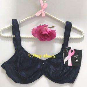 Wacoal Awareness Full Coverage Blue Underwire Bra